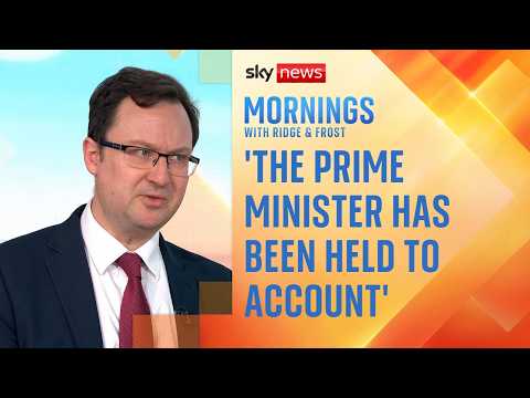 ‘The prime minister has been held to account’ over Mandelson appointment, says minister