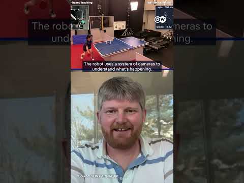 Robot beats human-pros at pingpong | DW News
