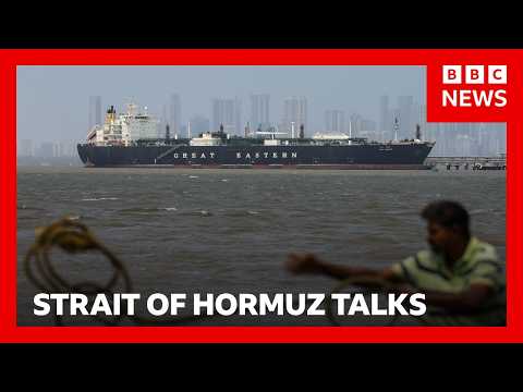 UK says Iran holding world economy ‘hostage’ with Hormuz attacks | BBC News