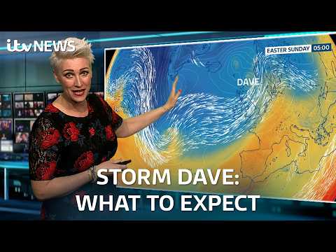 Heavy snow and strong winds to hit the UK over Easter weekend