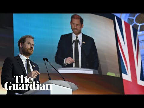 Prince Harry tells Putin ‘there is still a moment to stop this war’, at Kyiv conference