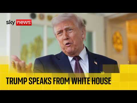 Trump speaks in Oval Office after claiming ‘clock is ticking’ for Iran