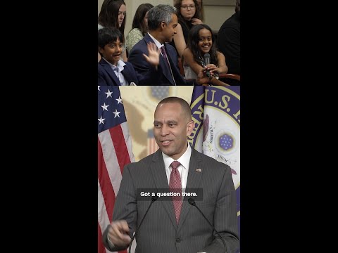 Manu Raju’s kids take over dad’s job for the day on Capitol Hill