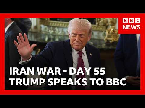 President Trump says Iran strategy “working very well” | BBC News