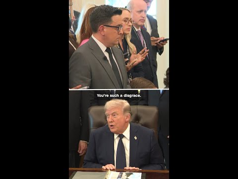 Trump snaps at reporters in Oval Office over Iran questions