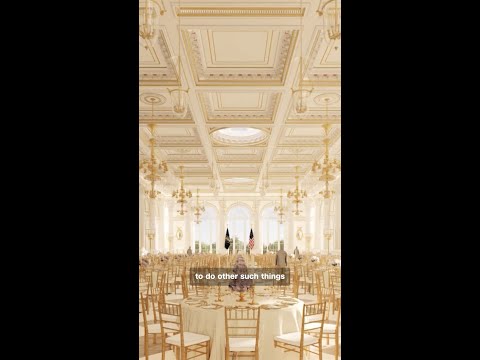 Secret contract for Trump’s White House ballroom revealed