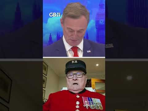 Martin Daubney reduced to tears as 96-year-old veteran sings patriotic song live on GB News