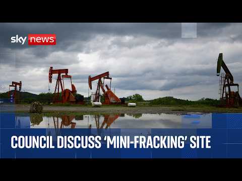 North Yorkshire Council meeting on whether to grant planning permission for ‘mini-fracking’ site