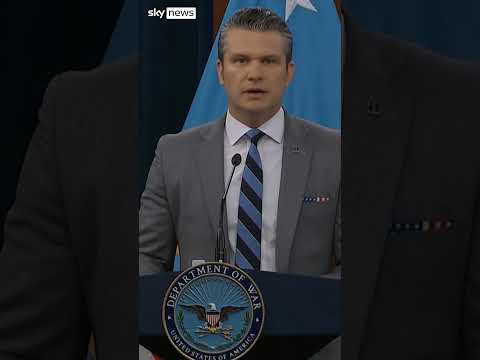 Iran war ‘a gift to the world’, Hegseth says