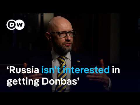 Russia-Ukraine peace talks a ‘sham’ – Ukraine’s ex-Prime Minister Arseniy Yatsenyuk | DW News