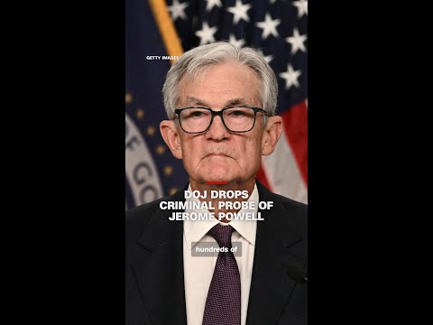 DOJ drops criminal probe of Jerome Powell