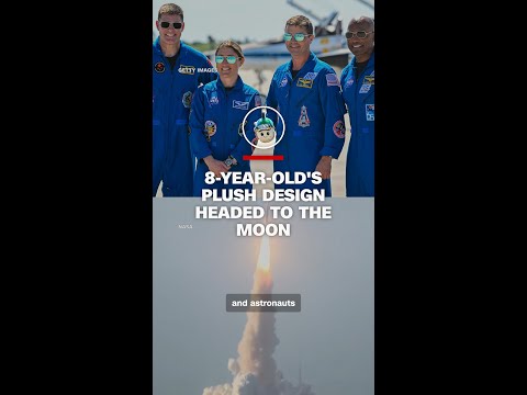An 8-year-old designed this — it’s going to space