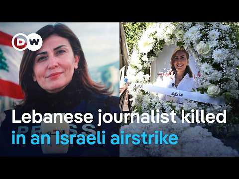 Killing of senior Lebanese journalist raises concerns over press safety in conflict zones | DW News