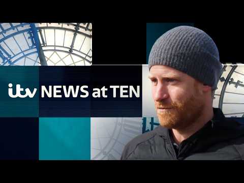 Prince Harry’s bid to define his public role – News at Ten LIVE