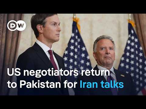 Trump sends envoys to Islamabad for second round of Iran peace negotiations | DW News
