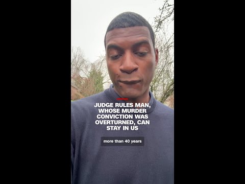 Judge rules man, whose murder conviction was overturned, can stay in US