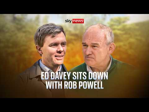 Disruptor or ‘centrist dad’? Ed Davey speaks to Rob Powell