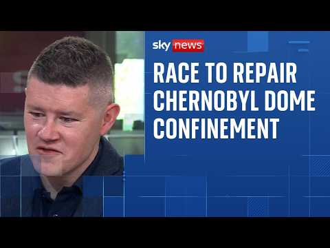 The race to repair Chernobyl’s steel confinement dome