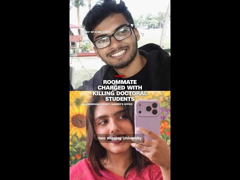Roommate charged with killing doctoral students