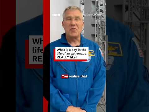 What is a day in the life of an astronaut really like? #Astronaut #Space #BBCNews