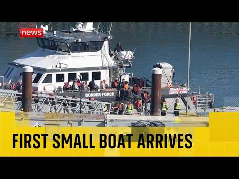 First small boat arrivals in Dover since UK’s £662m deal with France