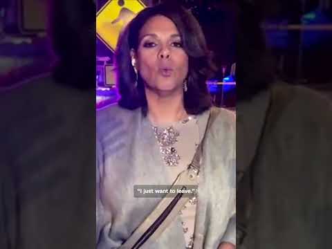 Erika Kirk leaves the White House Correspondents’ Dinner in tears