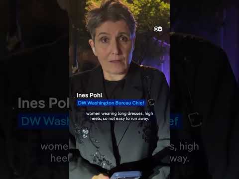 DW correspondent describes scenes at Trump dinner shooting | DW News