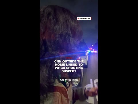 CNN outside home linked to WHCD shooting suspect