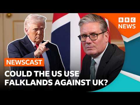 Could Trump use the Falklands to punish the UK? | BBC Newscast