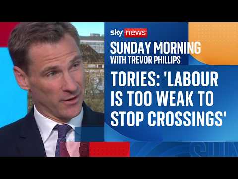 Fewer small boat crossings recently ‘down to the weather’, top Tory insists