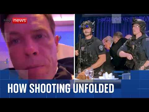 Inside the room: How Trump dinner shooting unfolded