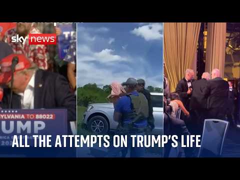 The threats against Trump’s life over the years