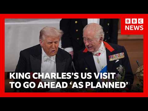 King Charles’s state visit to US to go ahead ‘as planned’ says Buckingham Palace | BBC News