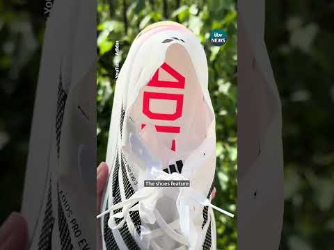 How did these shoes help shatter a marathon record? #itvnews