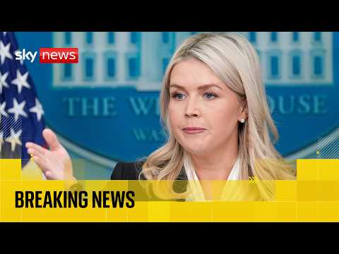White House news briefing following Donald Trump dinner shooting