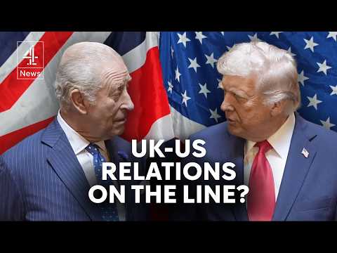 King visits U.S. as UK relationship with America hits deep low