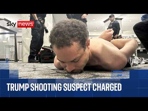 Live outside court as Trump shooting suspect charged with attempted assassination