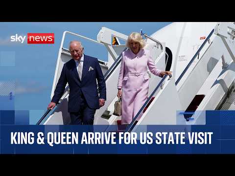 King Charles begins US state visit