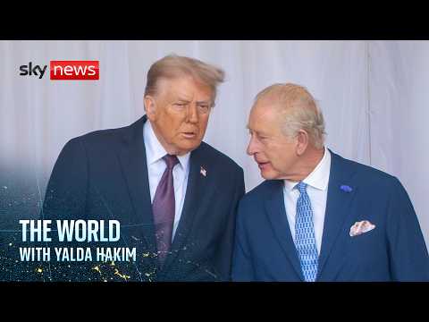 King Charles in US on four-day state visit | The World with Yalda Hakim