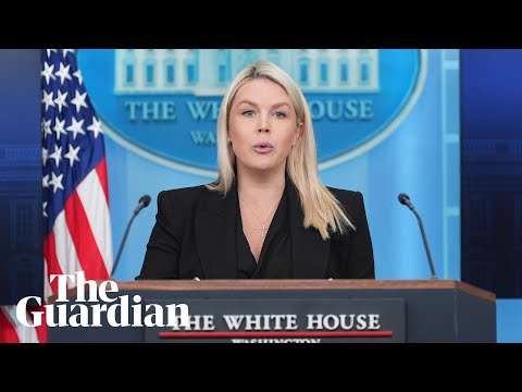 White House holds press briefing with Karoline Leavitt – watch live