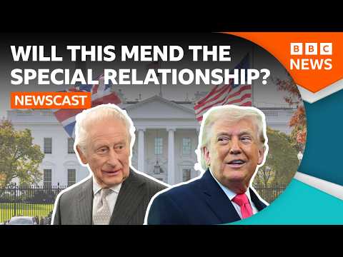 The King arrives in the US, what will it mean for the special relationship? | BBC Newscast