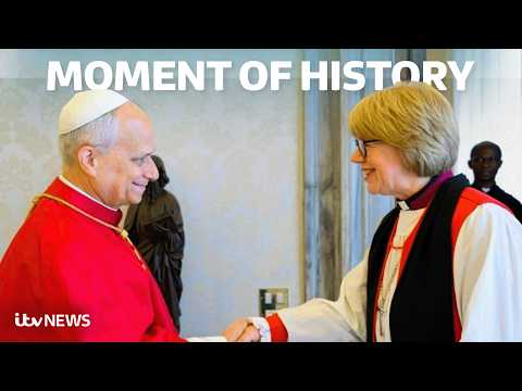 First female Archbishop of Canterbury backs Pope on Trump feud in historic Vatican meeting