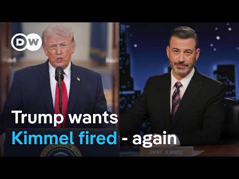 After Melania joke: Trump wants Jimmy Kimmel fired