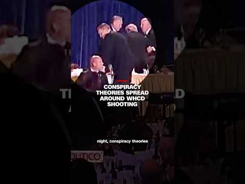 Conspiracy theories spread around WHCD shooting