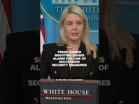 Press dinner shooting raises alarm for line of succession security measures