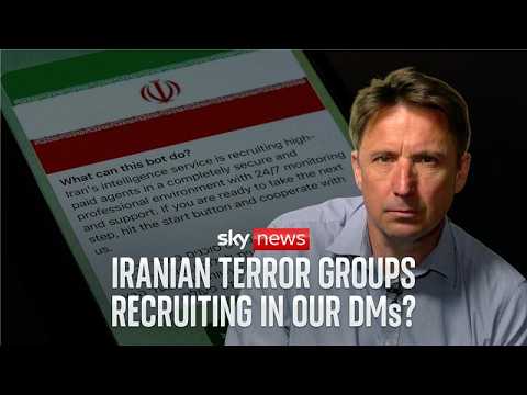 Is this group chat recruiting possible terrorists for Iran inside Britain?