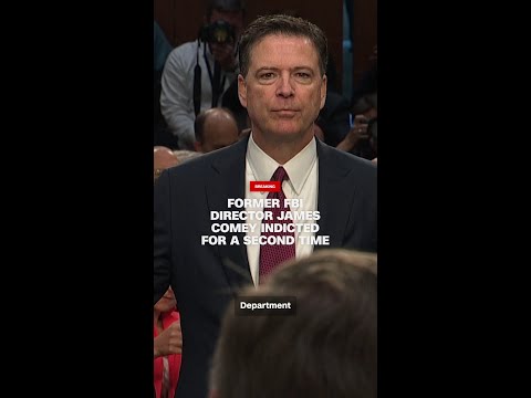 Former FBI Director James Comey indicted for a second time