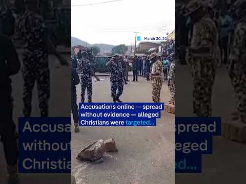 Mob violence erupts in Nigerian city following Palm Sunday shooting | DW News