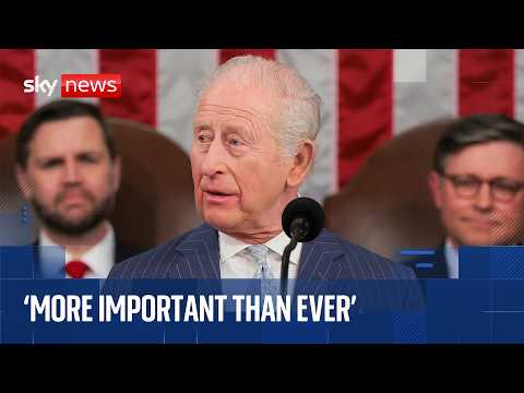 King Charles hails ‘unbreakable bond’ in historic Congress speech