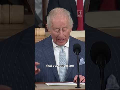 King Charles praises’unbreakable’ bond in US Congress speech